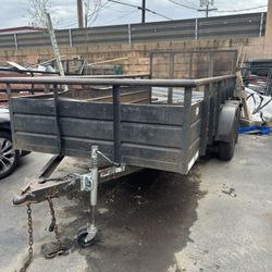 2018 Carson Dual Axel Landscape trailer 