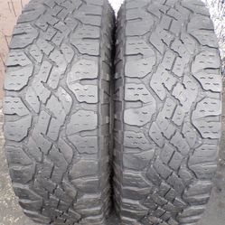 2- Goodyear Wrangler LT 285-75-18