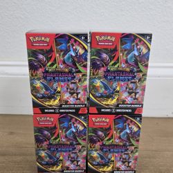 For Sale:
Brand New in Box Pokemon Trading Card Game TCG Mega Evolution Phantasmal Flames Booster Bundle