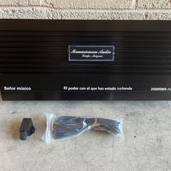 Mrmusicman 2500RMS class D Mono Amplifier - $279