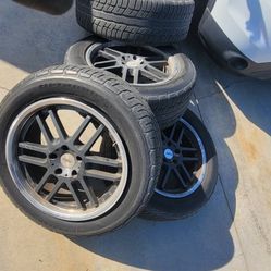 18" Rims. "Tires No Good"
