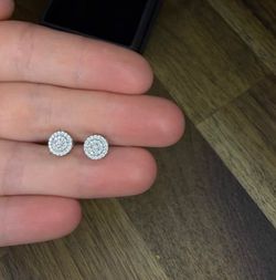 Moissanite Diamond Earrings