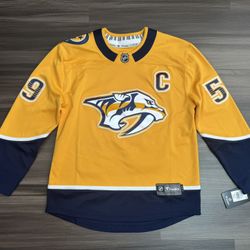 Fanatics Nashville Predators ROMAN JOSI #59 Breakaway Jersey Men’s Small $175 