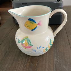 Vintage Barrier Reef Pitcher By Studio Nova