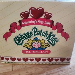 Cabbage Patch Kids Fine Porcelain Valentine's Day 1985