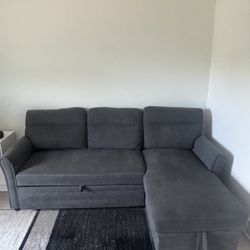 83” Reversible Sleeper Sectional + Storage Chaise (Winston Porter)