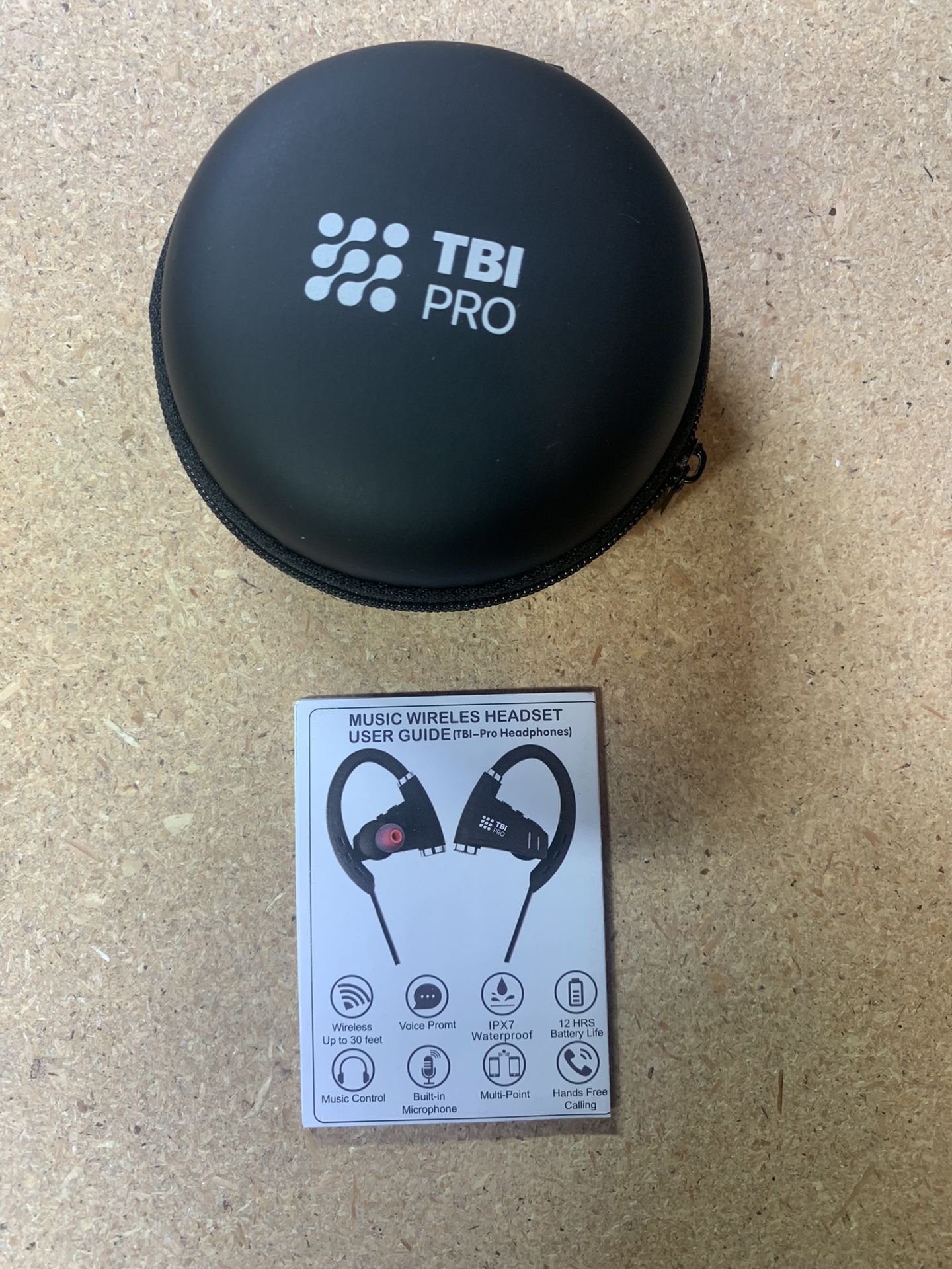 TBI PRO U9 Bluetooth Headphones 12Hrs Playtime Wireless Earbuds