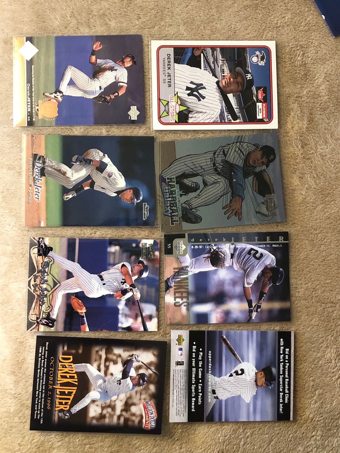 CARDS BASEBALL DEREK JETER ROOKIE CARDS MORE (28 NEW CARDS)