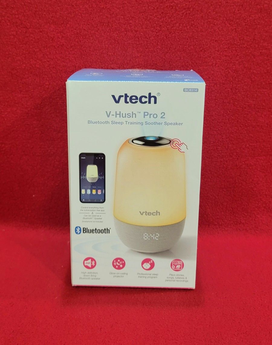 VTech V-Hush Pro 2 BT Sleep Training Soother Speaker *NEW*🔥