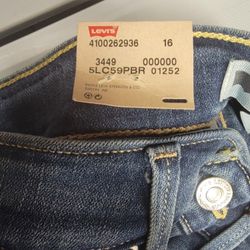 Levi's Mid Size Skinny Size 4