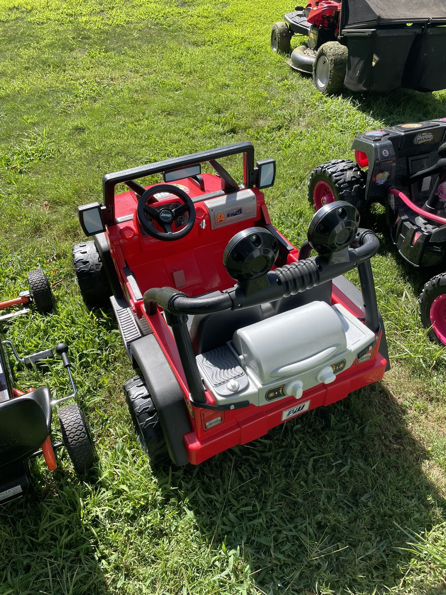 Power Wheels And Pedal Go Kart