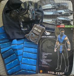 Sub-Zero Adult Costume - Size Men's XL