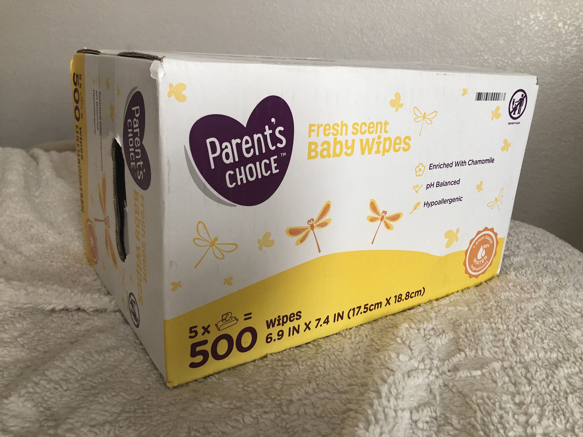Parents Choice Fresh Scent Baby Wipes