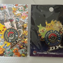 Pokemon Tokyo And Osaka Limited Pin