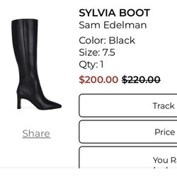 Sam Edelman Sylvia Boots - $180 obo