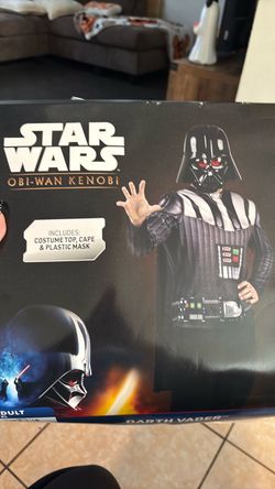 Star Wars darth Vader men costume