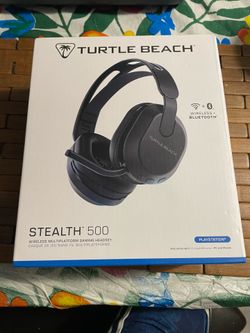 Turtle beach 500 stealth gaming headphones PlayStation or pc