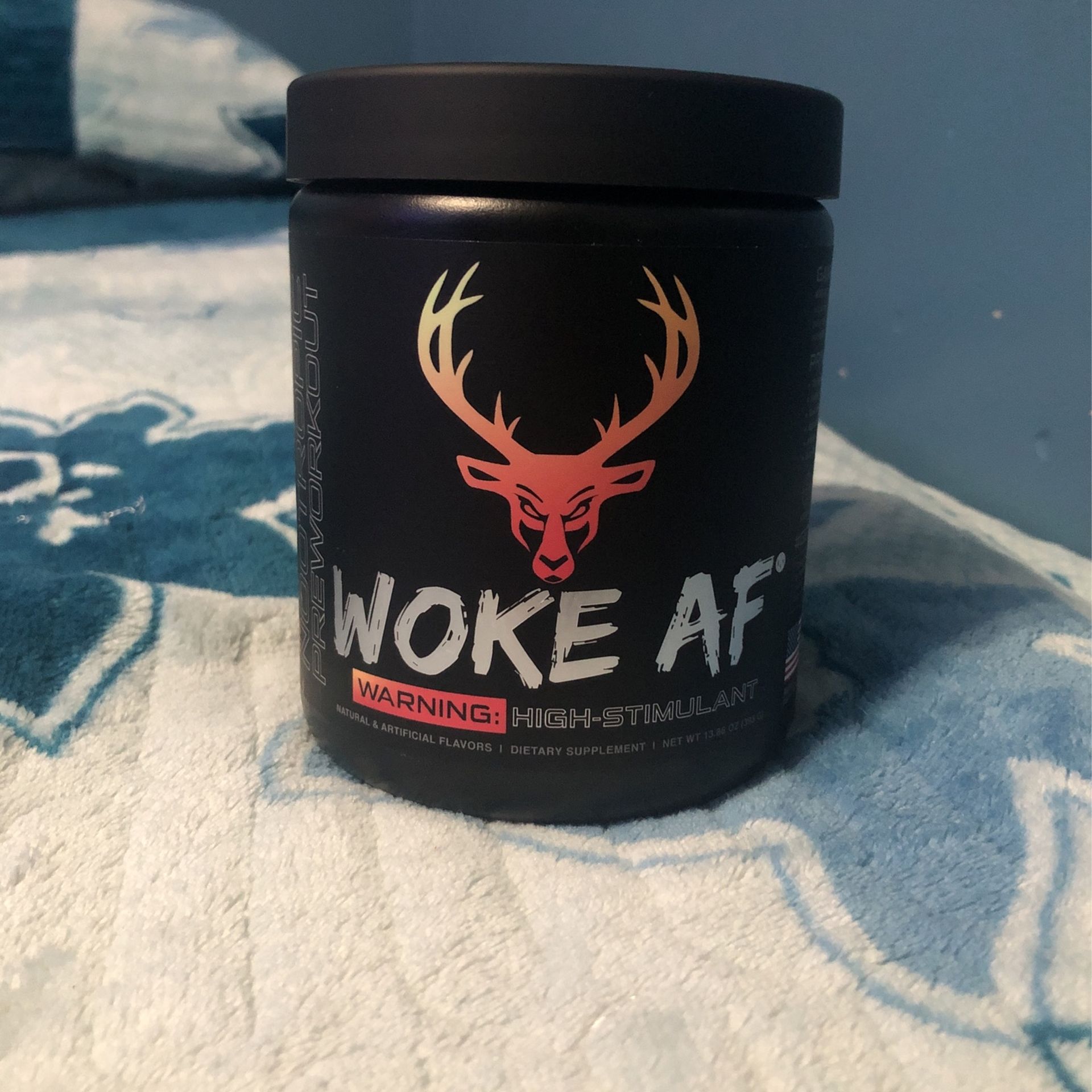 Woke Af High Stimulant Pre Workout Watermelon Lemonade