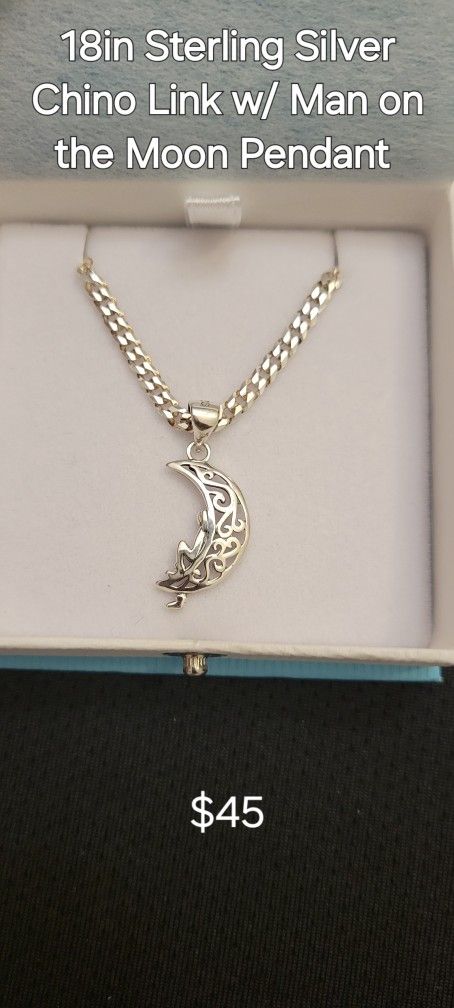 Man On The Moon Necklace