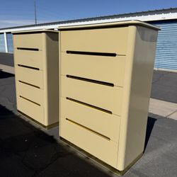Vintage Lane Postmodern Dressers 
