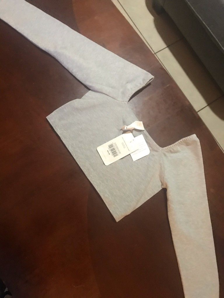 Brand New Fabletics Long Sleeve Cropped Seamless Long Sleeve Size Large