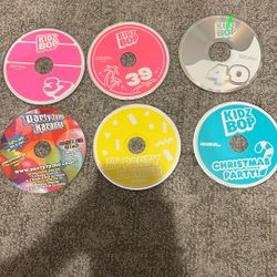 Kidz-Bop cds (37, 39, 40, party time karaoke, party playlist, christmas party)