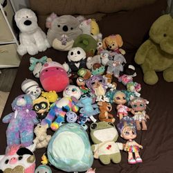 Stuffed Animals For Sale Read Description For More