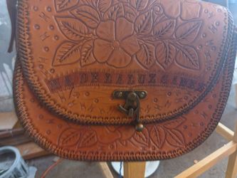 Mexican leather purse