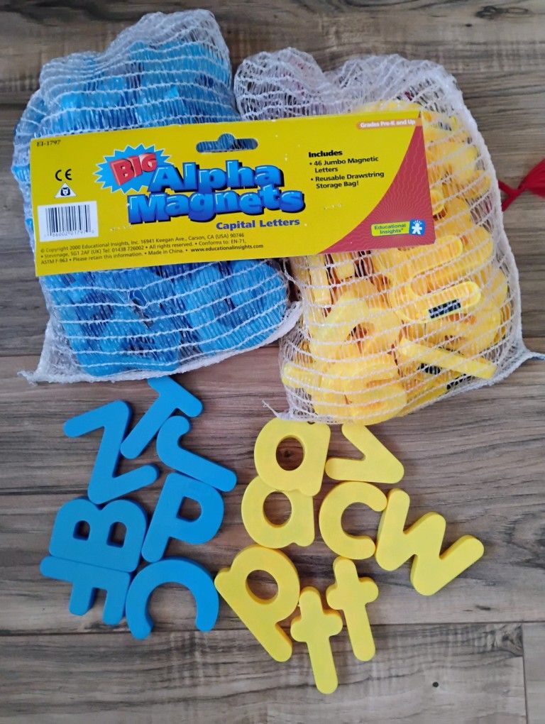 Educational Insights Big Magnetic Letters