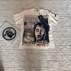 Brainwashed By Hellstar White Tee 