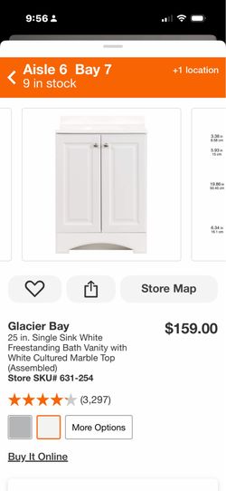 Single Sink White