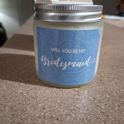 Bridesmaid Candle 