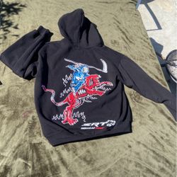 Jordan 1 Sb Warren Lotas Hoodie Size Large Hellcat