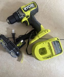 Ryobi Brushless Drill, Battery & Charger 18v $70