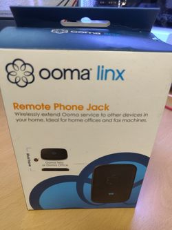 Ooma linx remote phone jack