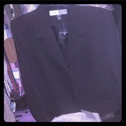 Black Suit Skirt & Blazer