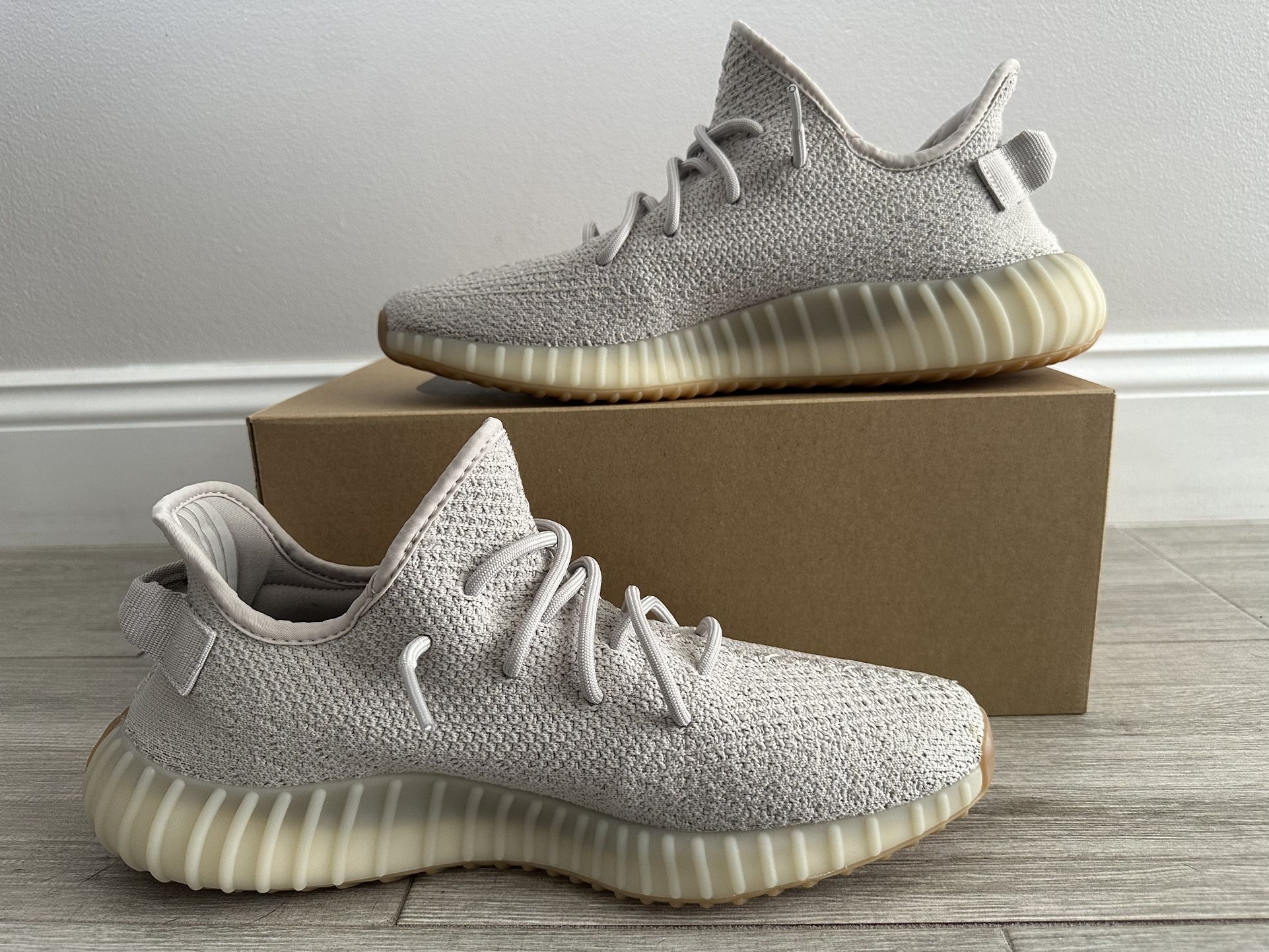 2018 Men's ADIDAS Yeezy Boost 350 V2 Sesame F99710 Sesame Size 12 Shoes Used w/ Box