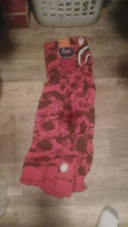 Red bape hoodie size Small