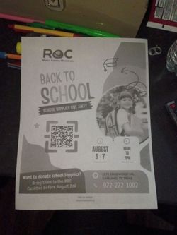 BACK TO SCHOOL