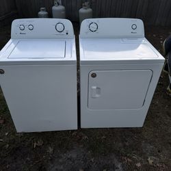 Matching Amana (by Whirlpool) Washer & Dryer Set