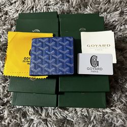 Blue Designer Wallet 