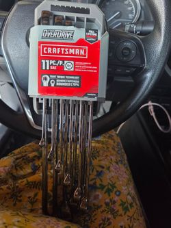 Craftsman long panel wrench set.