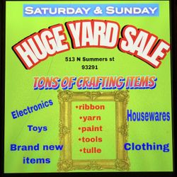 Yard Sale!!!!