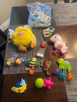 Baby toys and feeding