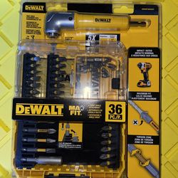 Dewalt 36 pc but set w/ tight angle attachment