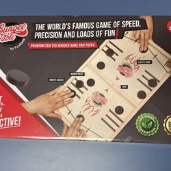 The PuxZoop Bungee Table Board Game is a speed-themed game that is both fun and competitive. Made with eco-friendly materials, it features XL size woo