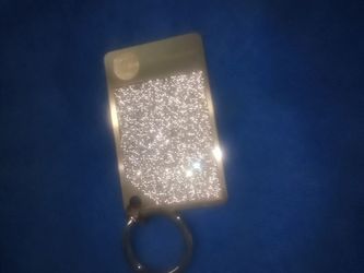 Starbucks Swarovski Diamond Silver token card