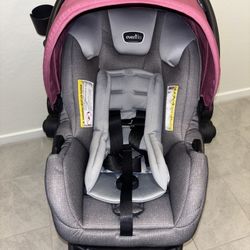 Evenflo Pivot Travel System w/ LiteMax Car Seat Anti-Rebound Bar – Like New $320+ at stores
