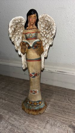 Native American angel figurine