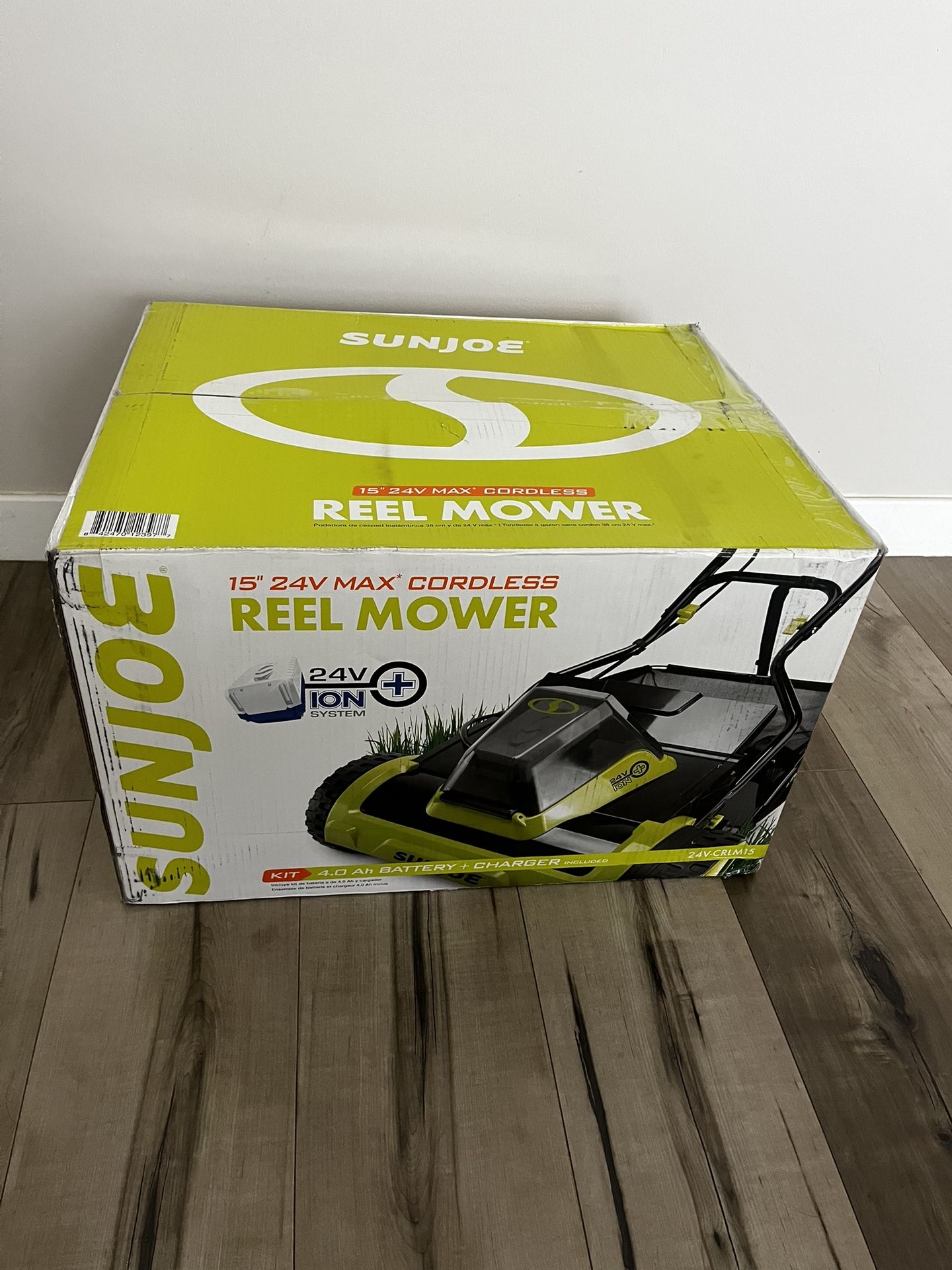 Sun joe cordless reel mower hotsell